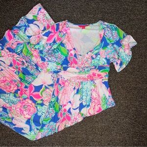 Lilly Pulitzer Jessi Midi Dress - Peony For Your Thoughts - Small - NWOT